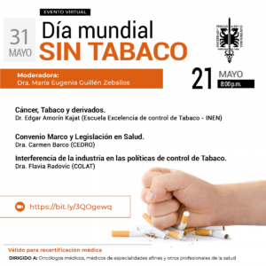 día mundial sin tabaco