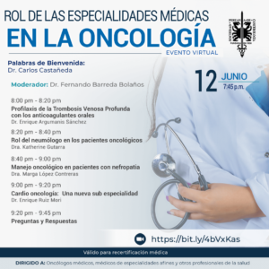 rol de las esepcialidades meeicas en oncologia 2